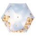 BANDERS мини зонт женский 6 спиц, 5 сложений, механика, облегченный, полиэстер блэкаут, купол 90 см. 1113-02