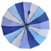 ТРИ СЛОНА зонт женский, механический, 3 сложения, полиэстер, полу сектор, купол 100 см. L3160-03