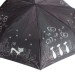 UTEKI зонт женский кошки, 3 сложения, суперавтомат, мако-сатин, купол 105 см. U5074-01