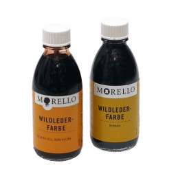 Краситель Wildleder-Farbe MORELLO для велюровой кожи 100 мл. (47 черный)