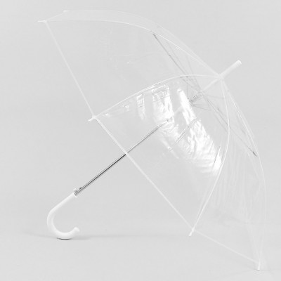 DOLPHIN зонт женский трость, автомат, поливинил, купол 100 см. 340R