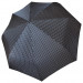 ТРИ СЛОНА зонт мужской клетка, 3 сложения, суперавтомат, "ЭПОНЖ", ручка-крюк кожа, купол 102 см. M8851E-02