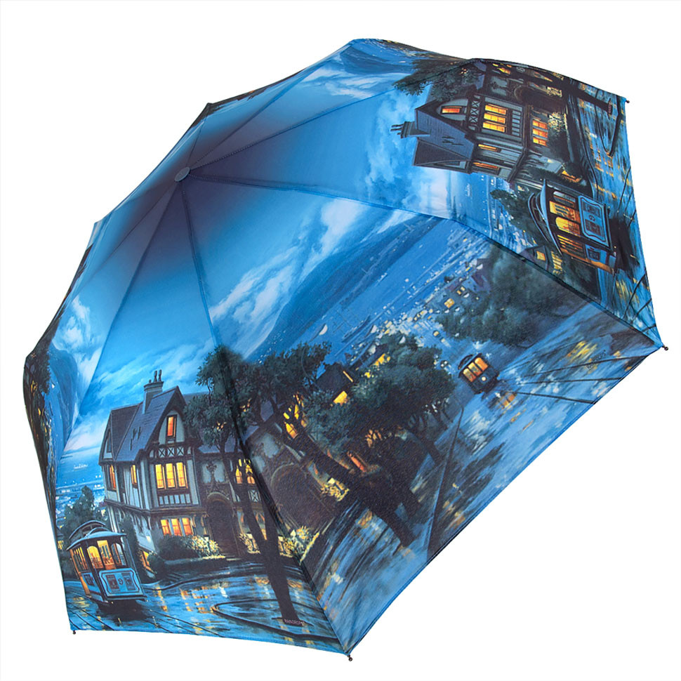 RAINDROPS зонт женский 3 сложения, суперавтомат, полиэстер, купол 104 см. 29815R-02