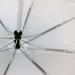 ТРИ СЛОНА зонт женский 3 сложения, 8 спиц, суперавтомат, набивной "ЭПОНЖ", купол 102 см., L3833D-04