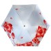 BANDERS мини зонт женский 6 спиц, 5 сложений, механика, облегченный, полиэстер блэкаут, купол 90 см. 1113-01