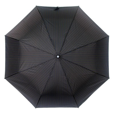 ТРИ СЛОНА зонт мужской полоска, 3 сложения, суперавтомат, "ЭПОНЖ", купол 102 см. M8801-01