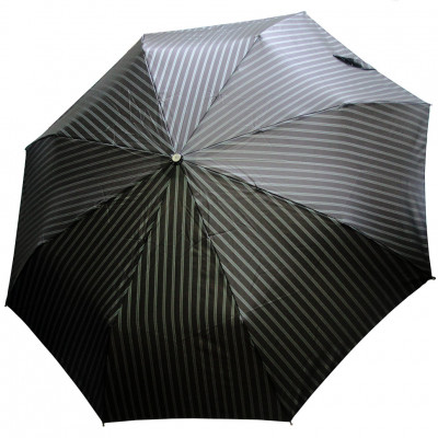 ТРИ СЛОНА зонт мужской полоска, 3 сложения, суперавтомат, "ЭПОНЖ", купол 102 см. M8801-05