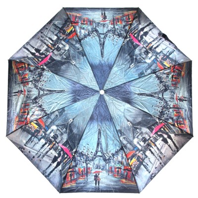 MEDDO мини зонт 5 сложений, механика, облегченный, полиэстер, купол 96 см. A1008-01
