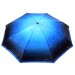 POPULAR зонт женский капли 3D, 4 сложения, суперавтомат, сатин, купол 96 см. 201-5-01