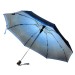 POPULAR зонт женский капли 3D, 4 сложения, суперавтомат, сатин, купол 96 см. 201-5-01
