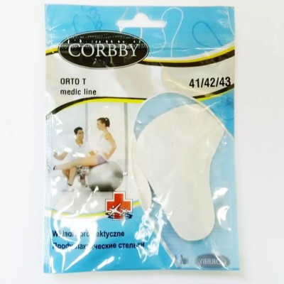 CORBBY Пелот Т-образный из натуральной кожи, ORTO T.