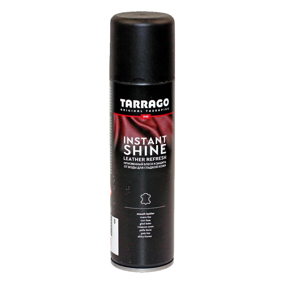 Полироль для гладкой кожи Instant Shine TARRAGO, аэрозоль, 250 мл.