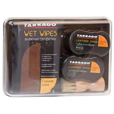 Набор аксессуаров TARRAGO для ухода за гладкой кожей, в пластиковом боксе.