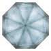 YUZONT зонт женский JeansDrop капли 3D, 3 сложения, суперавтомат, полиэстер, купол 100 см. 2043J-02