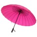 YUZONT зонт-трость 24 спицы, автомат, полиэстер, прямая ручка, купол 120 см. 422-06