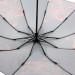 ТРИ СЛОНА зонт женский 10 спиц, 3 сложения, суперавтомат-наоборот, набивной "ФОТОСАТИН", купол 107 см. L3102D/JS-03