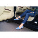 Защита для женской обуви без каблука AutoHeel (АвтоПятка), цветная, застёжка кнопка, одна штука.
