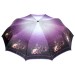 POPULAR зонт женский, 3 сложения, суперавтомат, сатин, купол 103 см. 209-06