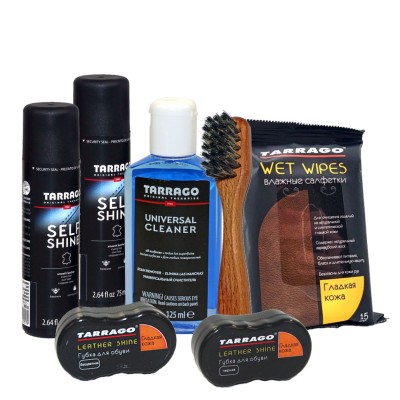 Комплект аксессуаров TARRAGO № 7 для ухода за гладкой кожей, без упаковки.