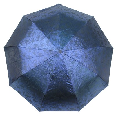 DINIYA зонт женский 3 сложения, суперавтомат, жаккард, купол 100 см. 2772-01