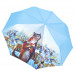 VIVA зонт женский кошки, 3 сложения, суперавтомат, сатин+полиэстер, купол 102 см. V2057-02