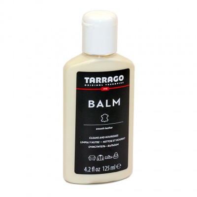 Бальзам-очиститель для всех видов гладких кож и кож рептилий Leather Care Balm TARRAGO, флакон, 125 мл.
