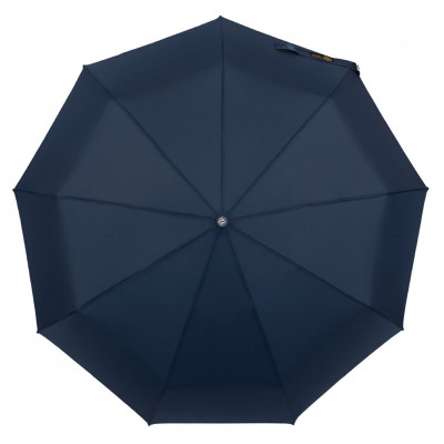 DOLPHIN зонт мужской, суперавтомат, 3 сложения, полиэстер, ручка-гольф, купол 101 см. 506R-02