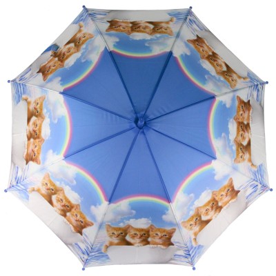 RAINDROPS зонт детский трость, автомат, полиэстер, купол 87 см. 155-03