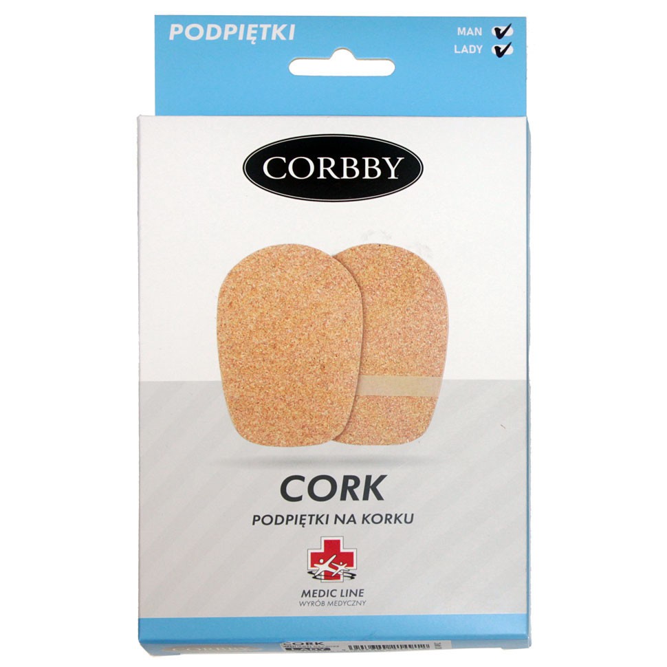 Подпяточник пробковый 1 см. CORBBY Cork.