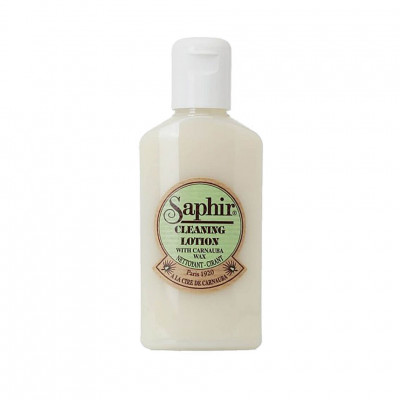 Лосьон-очиститель для гладкой кожи Cleaning Lotion SAPHIR, пластиковый флакон, 125 мл.