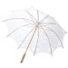 BANDERS зонт женский от солнца кружевной, трость, механика, хлопок, купол 77 см. 414-01
