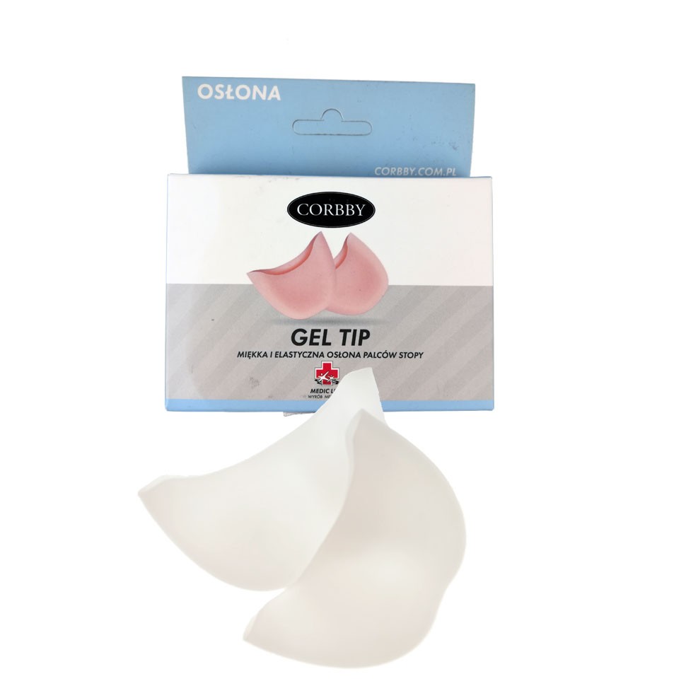 Протектор пальцев и переднего отдела стопы GEL TIP CORBBY.