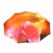 DOLPHIN зонт женский роза, 3 сложения, суперавтомат, сатин, купол 100 см. 109-02