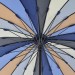 ТРИ СЛОНА зонт-трость женский, механический, тефлон, "ЭПОНЖ", полу сектор, ручка-прямая дерево, купол 95 см. L2240-01