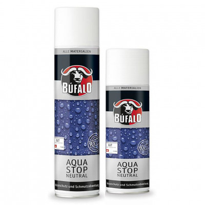 Пропитка для всех материалов Aqua Stop BUFALO, спрей, 250мл/400мл.